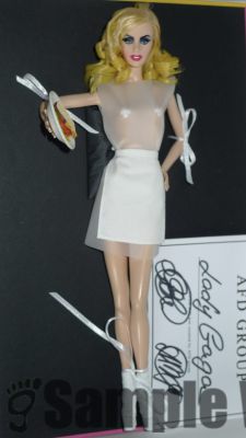 Lady Gaga Artist Doll OOAK 
Künstlerpuppe 400 
