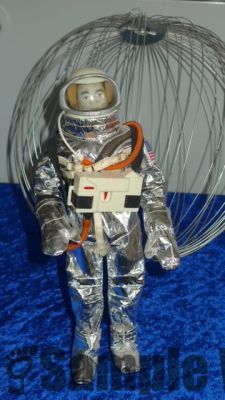Vintage Astronaut Clone Action Man
Der Astronaut ist verblasst, Kleidung prima 150
